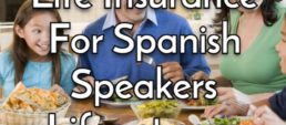 Spanish speakers talking about life insurance